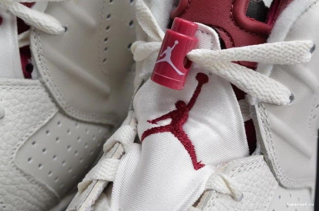 Retro 384664-116 white Jordan 6 Maroon Air 1205